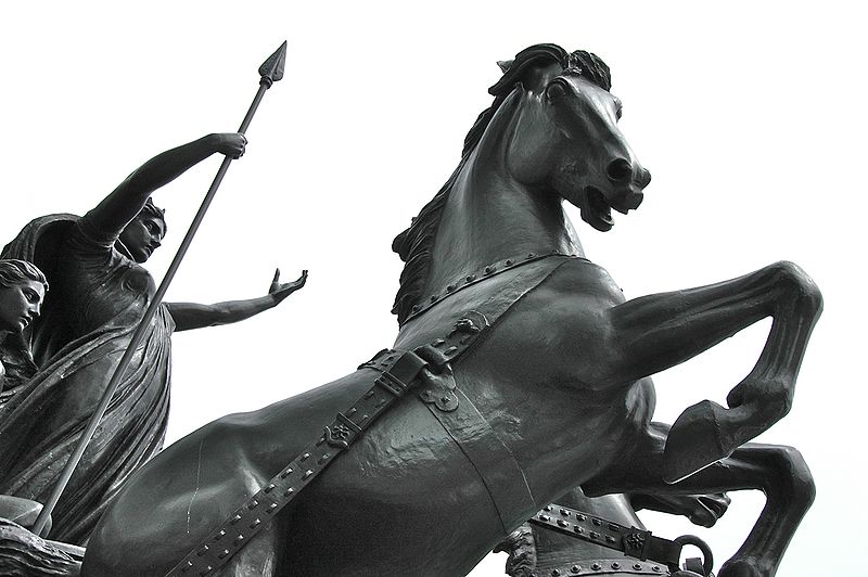 {{Information |Description={{en|Boudica statue near Westminster Pier, London.}} |Source=[http://flickr.com/photos/aldaron/536332742/ flickr.com] |Date=2007-05-10 |Author=[http://flickr.com/people/aldaron/ Aldaron] |Permission=CC-by-sa-2.0 |Downloaded from wikipedia.